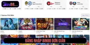 Đăng nhập Bin88